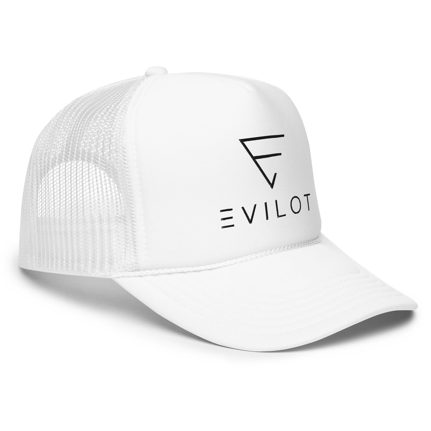 Evilot Signature Foam Snapback - White