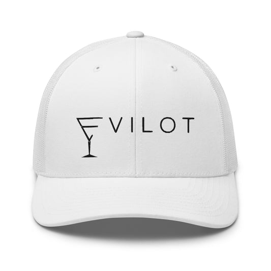 Limited Edition Evilot Martini Truck Cap - White