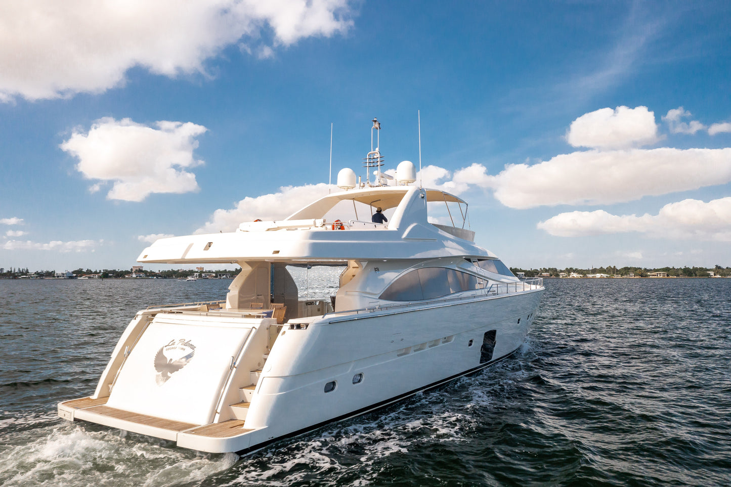 80’ Ferretti - La Paloma - Evilot Enterprises