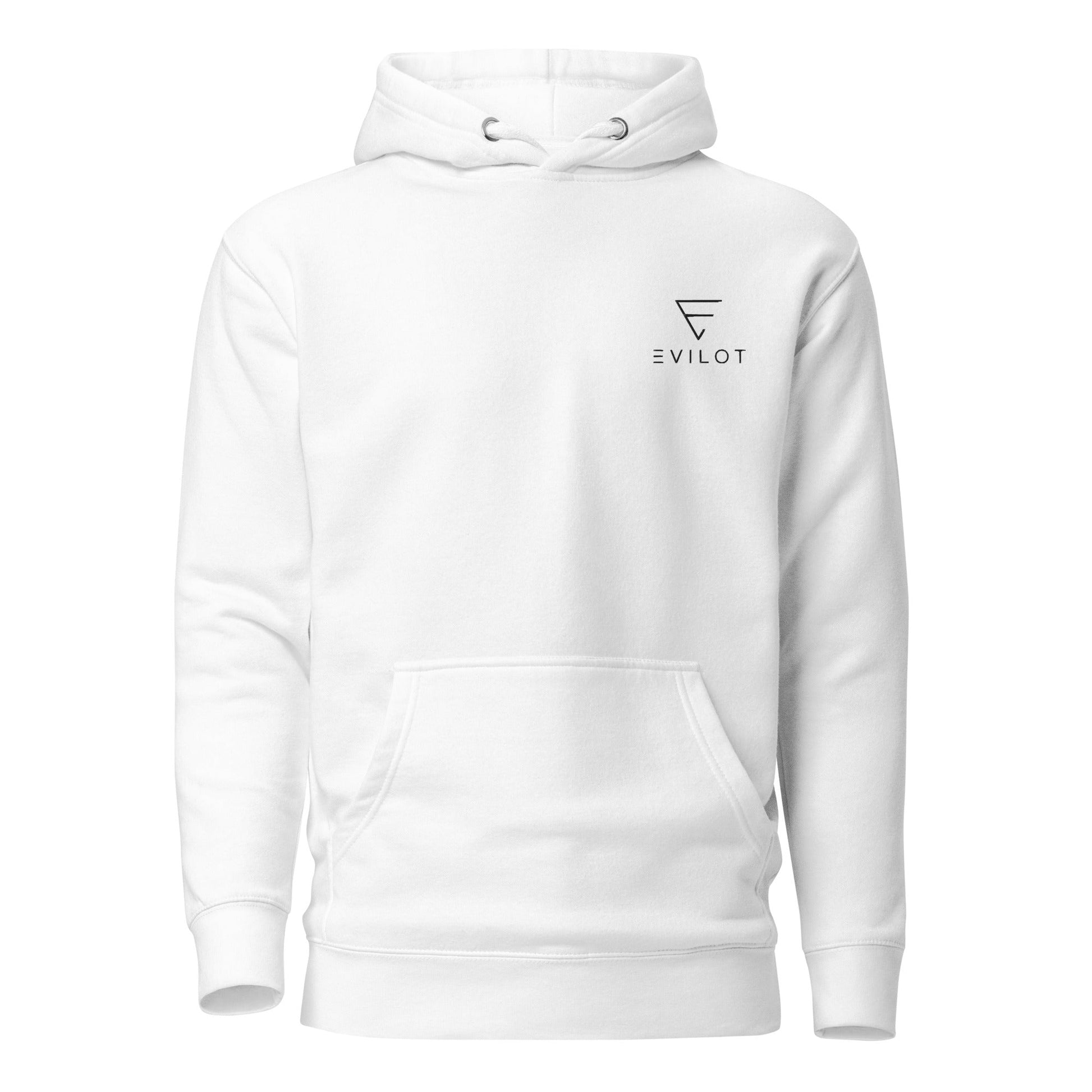 Evilot Hoodie - White - Evilot Enterprises