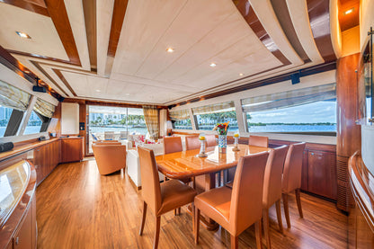 80’ Ferretti - La Paloma - Evilot Enterprises