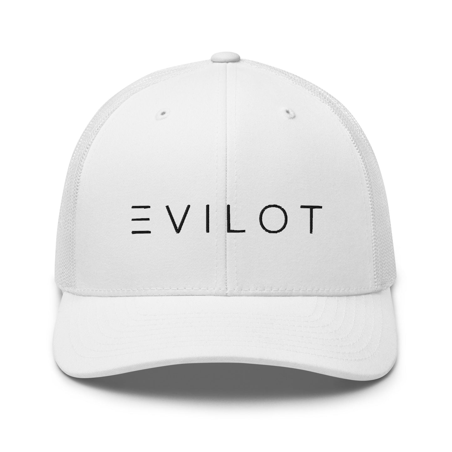 Evilot Trucker Cap - White - Evilot Enterprises