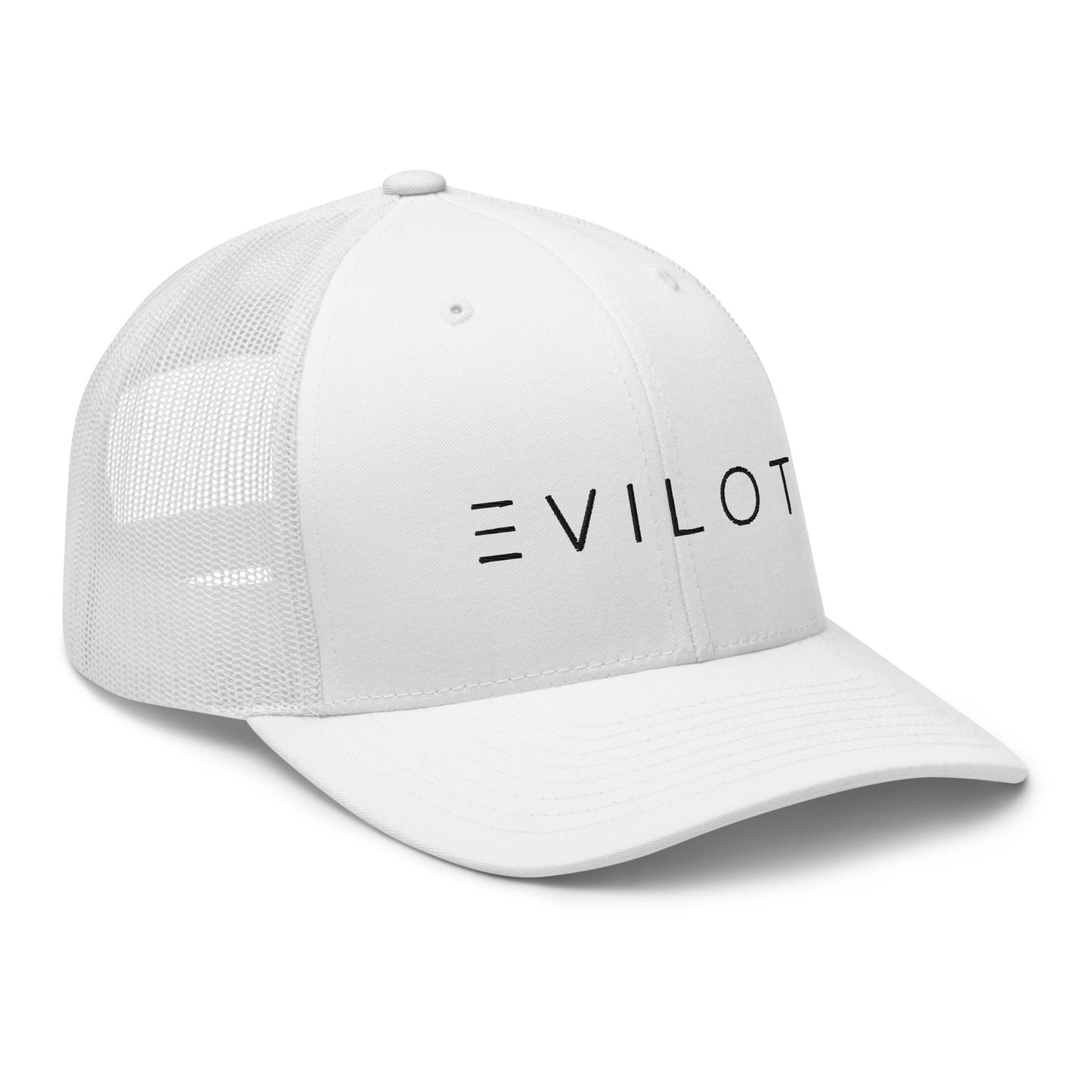 Evilot Trucker Cap - White - Evilot Enterprises